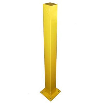 Zankap 1.2M Straight Barrier Pole Bollard - Yellow