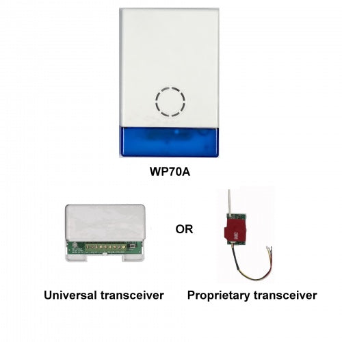 Secor 2-Way Wireless Siren, Full Supervision For Tamper, Low Battery, RF Interruption With Standalone Transceiver