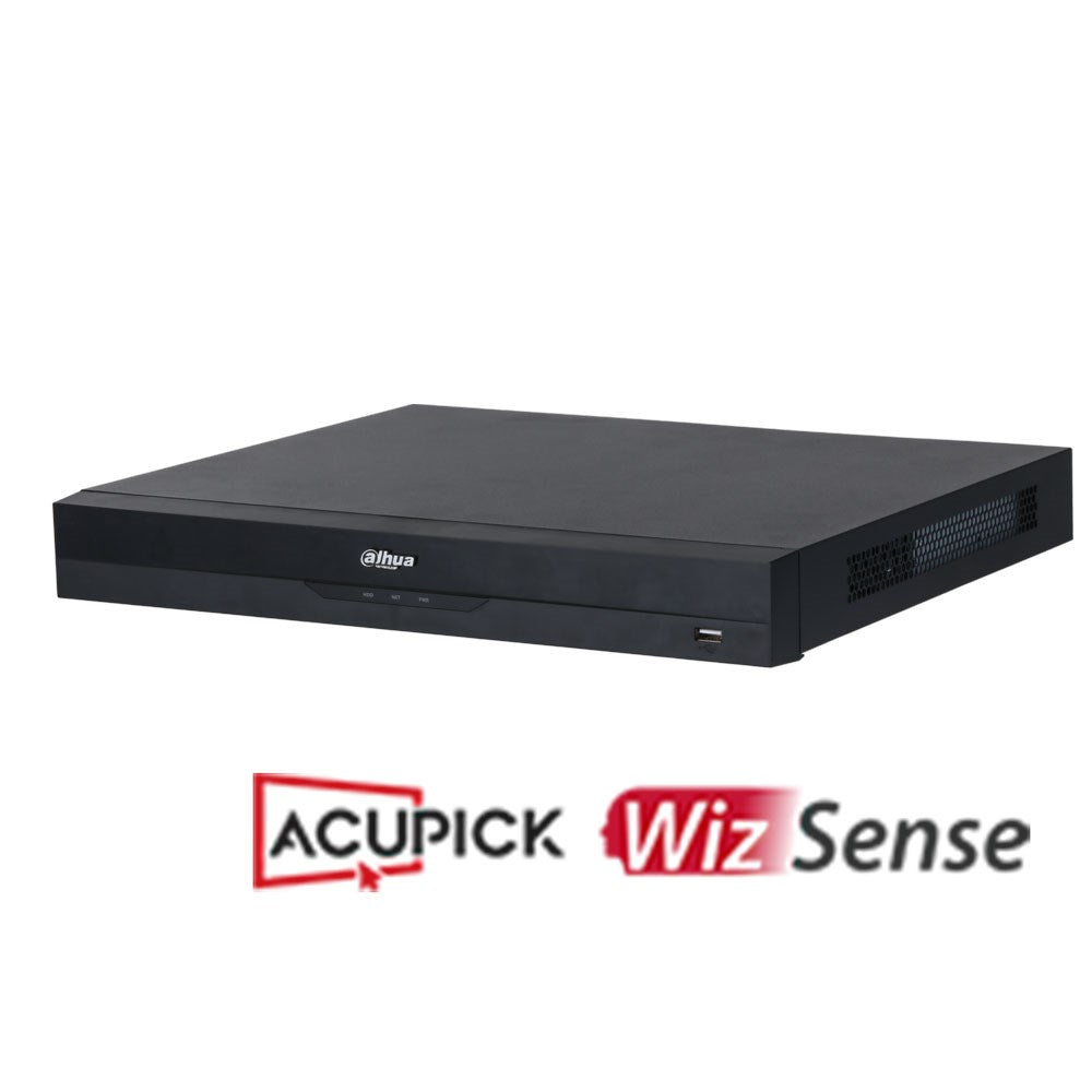 Dahua 8 Channel, Pro AI Series, AcuPick 2.0 Ready, 8 x POE & EOC, 1RU, 384MB, 1 x Gigabit NIC, 2 x HDD **NO HDD INSTALLED**