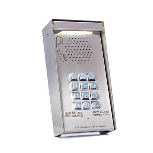 ECA Audio GSM, Wireless intercom for up to 333 units, Remote SMS Programming, 1000 x Users For Remote Gate Release or 4-digit pin code.