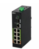 VIP Vision 8 Port Unmanaged Hi-PoE/ePoE Ethernet Switch, DIN Mount