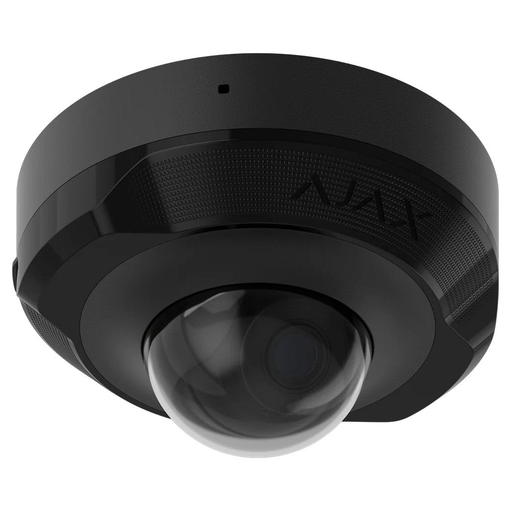 Ajax 8MP IP Baseline AI Series IR Dome Camera, AI-Powered Object Recognition, 2.8mm, 120dB WDR, 15m IR, POE / 12VDC, IP65, MicroSD, Built-in Mic ***BLACK***