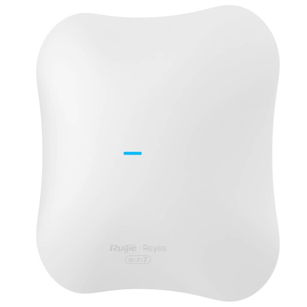 Ruijie Reyee Internal WiFi7 Gigabit Access Point BE5040, 688Mbps, Tri Band Up To 5011Mbps, POE / 12VDC (Up To 40M Range)