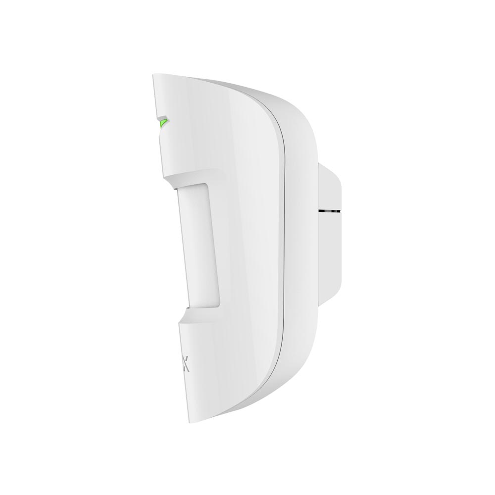 Ajax MotionProtect Plus WHITE - 2 Way Wireless Pet Immune Dual Technology Motion Detector, 12m