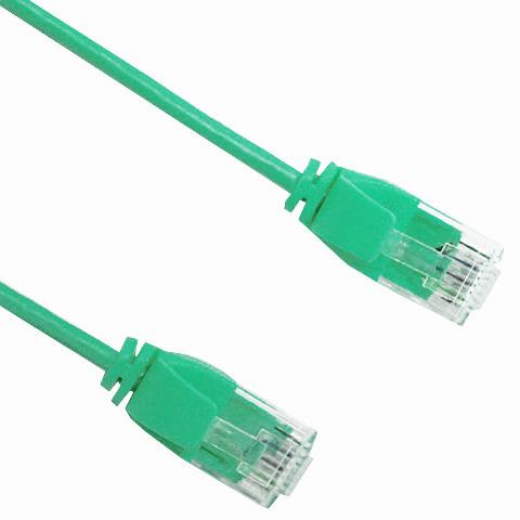 Zankap 1M CAT6 Green UTP Ultra Thin Patch Lead