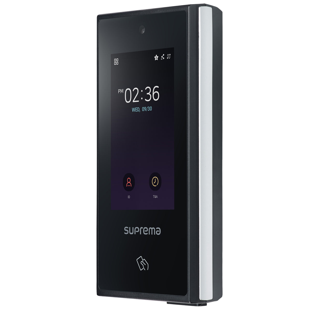 Suprema BioStar Air X-Station 2 Access Control Terminal, Digital Keypad, 4" Touch Screen, EM / MiFare / MiFare Plus / iCLASS / DESFire / Bluetooth Reader, Mobile App, 2MP, IP65, 12VDC ***SPECIAL ORDER 6-8 WEEK LEAD TIME***