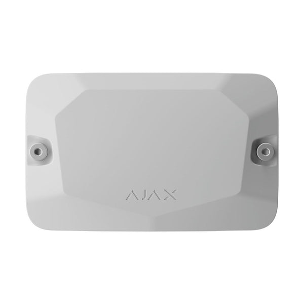 Ajax Case A (106) with dimensions of 106 × 168 × 56 mm has a slot for Superior LineProtect Fibra, Superior LineSplit Fibra, Superior MultiTransmitter IO (4X4) Fibra or Superior MultiRelay Fibra.
