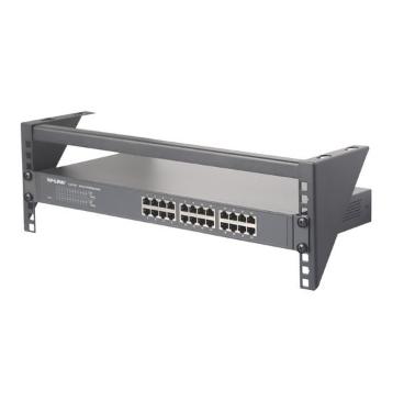 Zankap 2RU Vertical Wall Mount Open Frame With Cage Nuts