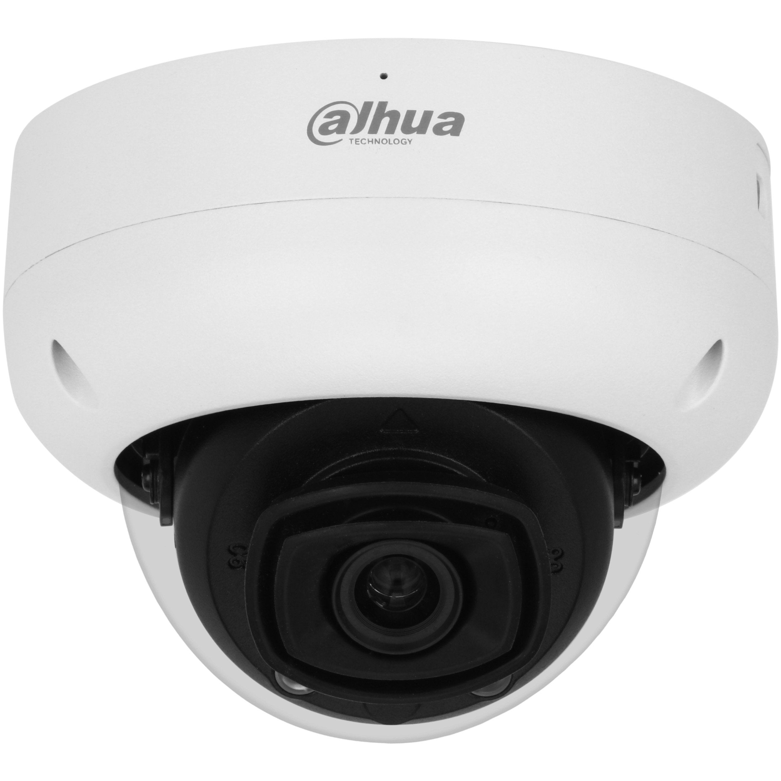Dahua 5MP IP WizMind S Series IR Vandal Dome Camera, SMD 3.0, Acupick, Face Detection, Face Attributes, People Counting, Perimeter, Starlight, 2.8mm, 120dB WDR, 50m IR, ePOE / 12VDC, IP67, IK10, MicroSD, Built-in Mic (Junction Box: PFA137)