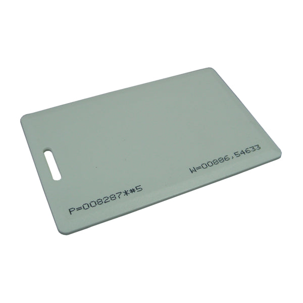 EliteControl Prox Card EM4100 Printed 10 Digit Decimal Number Printed On Card