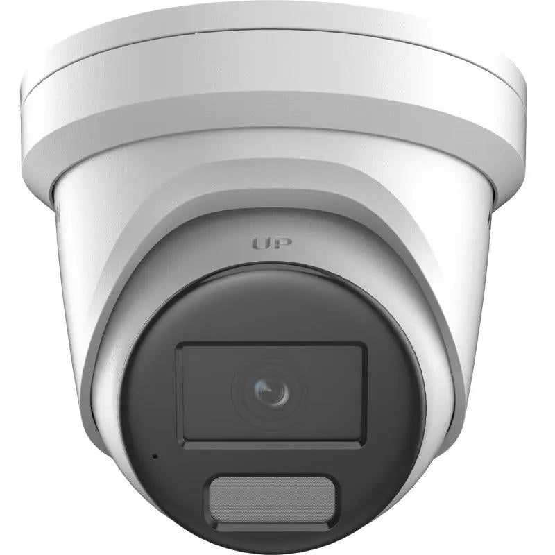 Hikvision 6MP IP Pro Series Turret Camera, ColorVu, Perimeter, Face Capture, 2.8mm, 130dB WDR, 30m White Light, POE / 12VDC, IP67, MicroSD, Built in Mic (Junction Box: DS-1280ZJ-PT6)