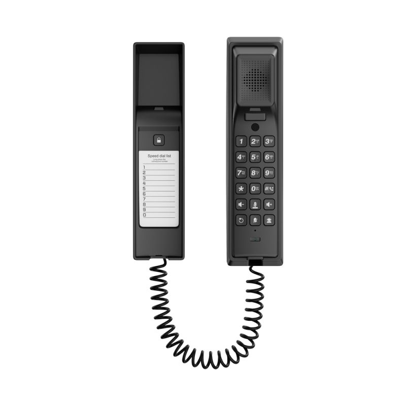 Akuvox IP Audio Only Handset Internal Unit **BLACK** POE / 12VDC