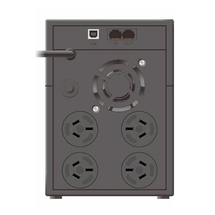 **SUPPLY DELAY (15 AUG)** Upsonic GD Series 1500VA UPS, Line Interactive, Tower, W139 x H195 x D364mm, 9KG, 2 x 12V/7Ah Battery Capacity, 4 x AU Socket, USB Communications Port & Winpower Software