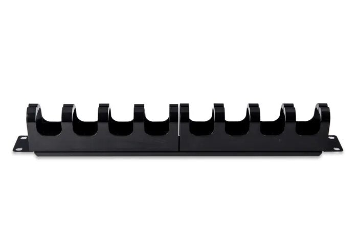 Certech 19" 1RU Plastic Cable Management Bar