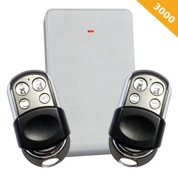 Bosch Solution 3000 Radion Premium Slide Down Keyfob Kit - Includes 1 x B810 Radion Wireless Receiver, 2 x HCT-4UL Radion Ultima 4 Button Slide Premium Keyfobs