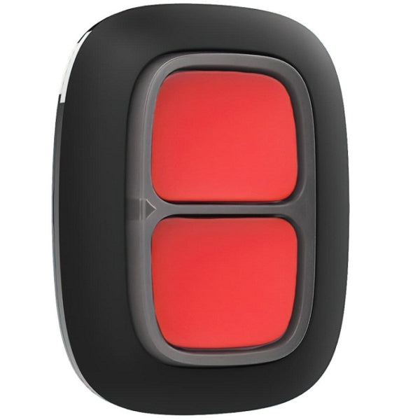 Ajax DoubleButton BLACK - 2 Way Wireless Double Push Panic Duress Button