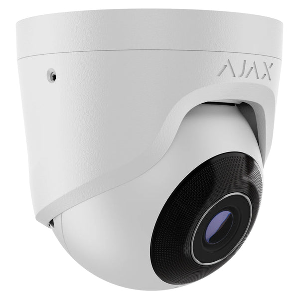 **SUPPLY DELAY (TBC)** Ajax 5MP IP Baseline AI Series IR Turret Camera, AI-Powered Object Recognition, 4mm, 120dB WDR, 35m IR, POE / 12VDC, IP65, MicroSD, Built-in Mic