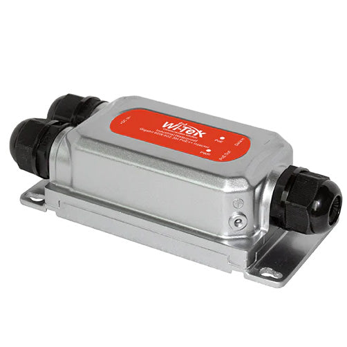 Wi-Tek Industrial POE Extender, 2 x POE Output, 1 x POE Input