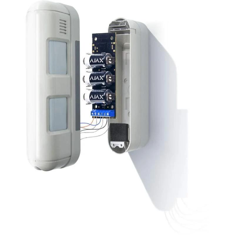 Ajax Integration Module For Third-Party Wired Detectors Or Devices, Provides 3.3VDC Power For Wired Device