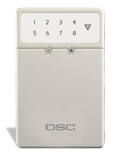 **CLEARANCE** DSC PowerSeries 8-Zone LED Value Hardwired Keypad (PORTRAIT)