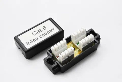 Certech CAT6 Inline Coupler Punch Down