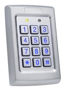 Rosslare Convertible Series 3X4 Keypad Anti-Vandal Backlit, 500 User, Wiegand 26-Bit Output