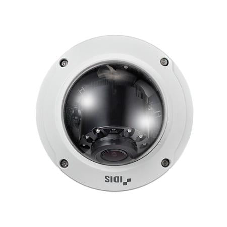 IDIS 2MP IP LightMaster AI Series External IR Motorised Vandal Dome Camera, Face Detection, Perimeter, Low Light, 2.8-12mm, 120dB WDR, 50m IR, POE / 12VDC, IP67, IK10, MicroSD, Built In Heater (Wall Mount: DA-MA2100 + DA-WM2050, Junction Box: DA-JB2200)