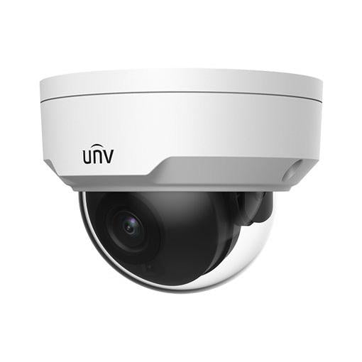 **SUPPLY DELAY (30 OCT)** Uniview 5MP IP Prime Deep Learning AI Series IR Vandal Dome, Perimeter, LightHunter, 2.8mm, 120dB WDR, 40m IR, Triple Streams, MicroSD, POE or 12VDC, IP67, IK10 (Wall Mount: TR-WM03-D-IN, Junction Box: TR-JB03-G-IN)