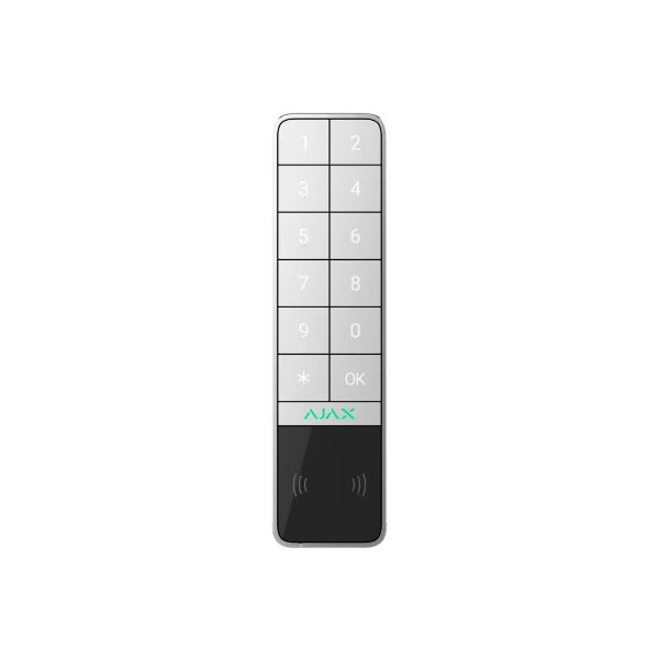 Ajax Wireless Outdoor Keypad - White Colour