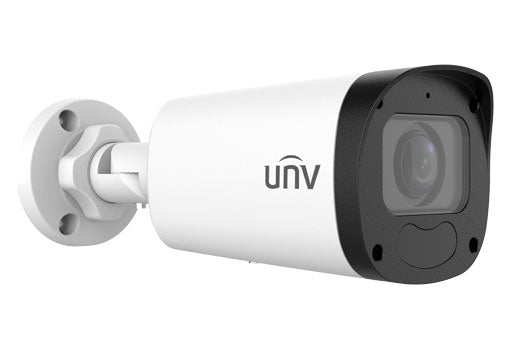 Uniview 5MP IP Easy Series IR Motorised Bullet, Human Body Detection, LightHunter, 2.8-12mm, 120dB WDR, 50m IR, Twin Streams, MicroSD, POE or 12VDC, IP67 (Junction Box: TR-JB05-B-IN)