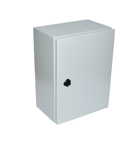 PSS Compact Outdoor IP66 IK10 Rated Enclosure, Single Lock, Reversable Door, 300W x 200D x 300H