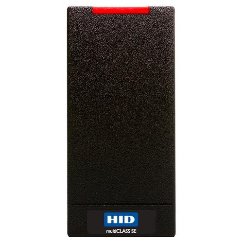 HID multiCLASS SE Mini Mullion Reader, SIO & SEOS, Standard Prox (Wiegand Output)