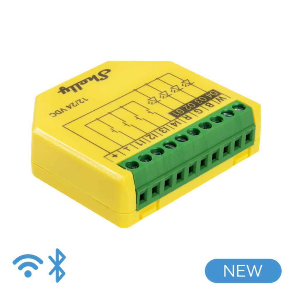 Shelly RGBW PM LED Controller