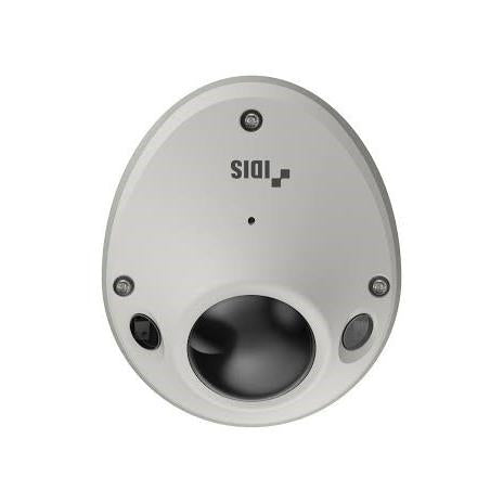 IDIS 2MP IP External IR Vandal Wedge Camera, 2.8mm, 120dB WDR, 30m IR, Built-in Mic, MicroSD, POE, IP67, IK10