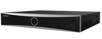 Hikvision 32 Channel DeepinMind NVR, 320Mbps, 16 x POE, 1.5RU, 1 x VGA / 2 x HDMI, 4 HDD, 240VAC Power Input **NO HDD INSTALLED**