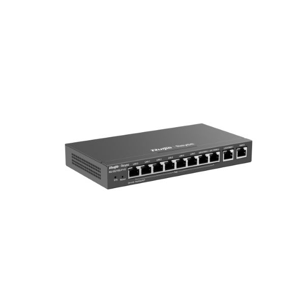 Ruijie Reyee 10-Port Gigabit Cloud-Managed Gateway Router, 8x PoE+ Ports, 110W, 4x WAN Ports