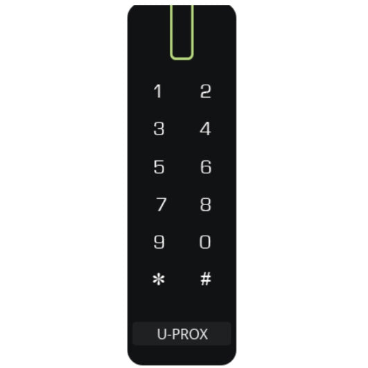 UProx Combo Keypad / Maxi Reader - HID Proximity / EM / MIFARE / MIFARE Plus / NFC / Bluetooth Mobile ID Format Complete With Black, Grey And White Covers