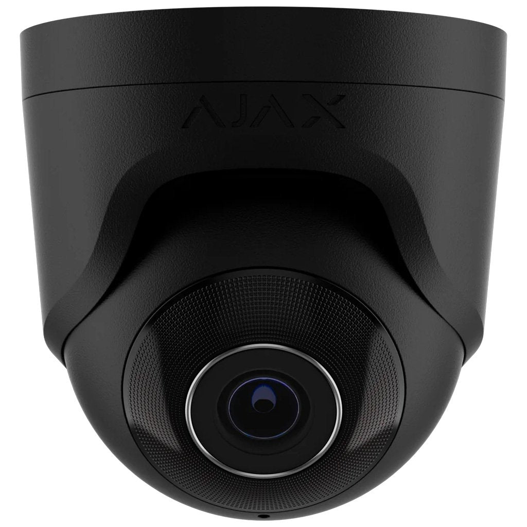 Ajax 5MP IP Baseline AI Series IR Turret Camera, AI-Powered Object Recognition, 2.8mm, 120dB WDR, 35m IR, POE / 12VDC, IP65, MicroSD, Built-in Mic ***BLACK***