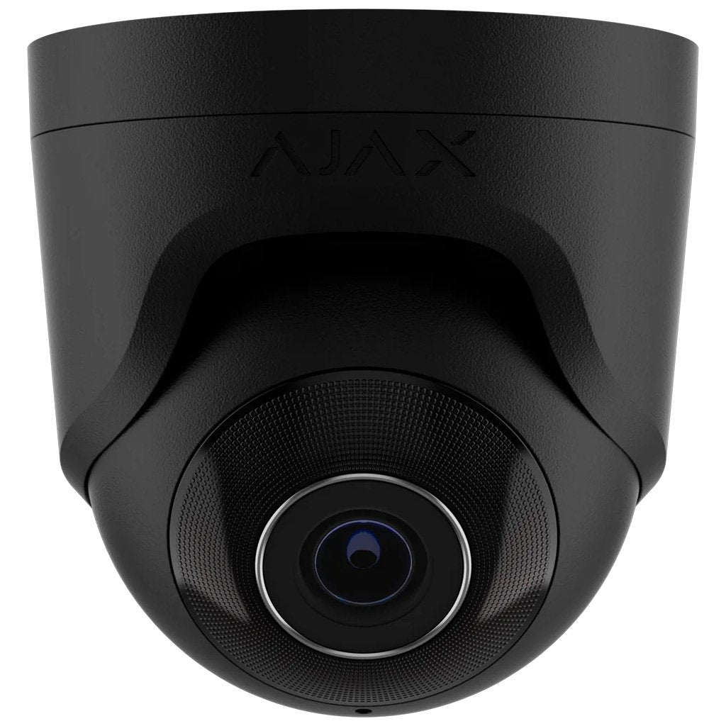 Ajax 8MP IP Baseline AI Series IR Turret Camera, AI-Powered Object Recognition, 2.8mm, 120dB WDR, 35m IR, POE / 12VDC, IP65, MicroSD, Built-in Mic ***BLACK***