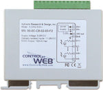 Control* By Web POE Remote Relay Control With Four independent, 28VAC / 24VDC, 3A Relays SPDT (Form C), Suitable For Dahua Intercom Systems