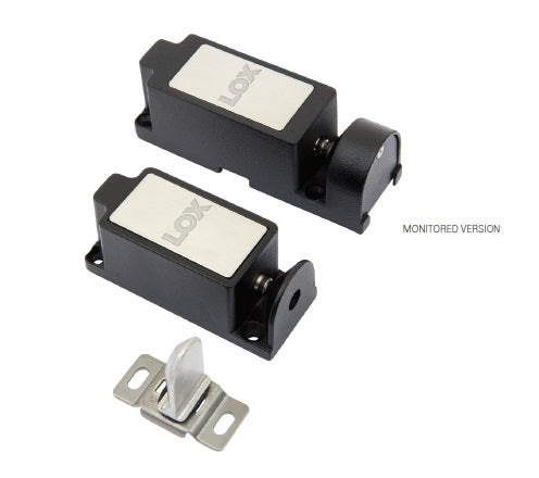 LOX* Surface Mount Cabinet Lock 12/24VDC, Non Monitored