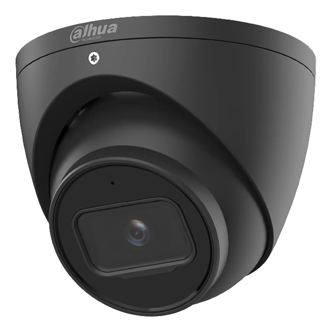 Dahua 8MP IP WizSense AI Series IR Motorised Eyeball Camera, SMD 4.0, Quick Pick, AI SSA, Perimeter, Starlight, 2.7-13.5mm, WDR, 40m IR, POE / 12VDC, IP67, MicroSD, Built-in Mic **BLACK** (Wall Mount: PFB204B, Junction Box: PFA130-E-B)