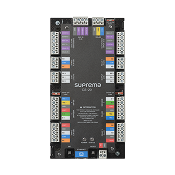 Suprema BioStar Air CoreStation 20, 2x Door Controller, 12VDC, Ethernet, RS-485, 4x Relay