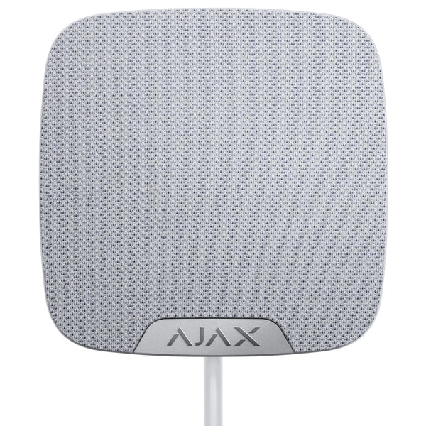 Ajax Fibra HomeSiren SILVER / WHITE - Wired Internal Siren With LED Indicator