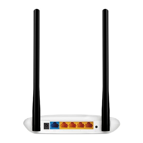 TP-Link Wireless N Router, Up To 300Mbps, 1 x 10/100Mbps WAN Port, 4 x 10/100Mbps LAN Port, 2x WiFi Antenna (9VDC Power Supply)