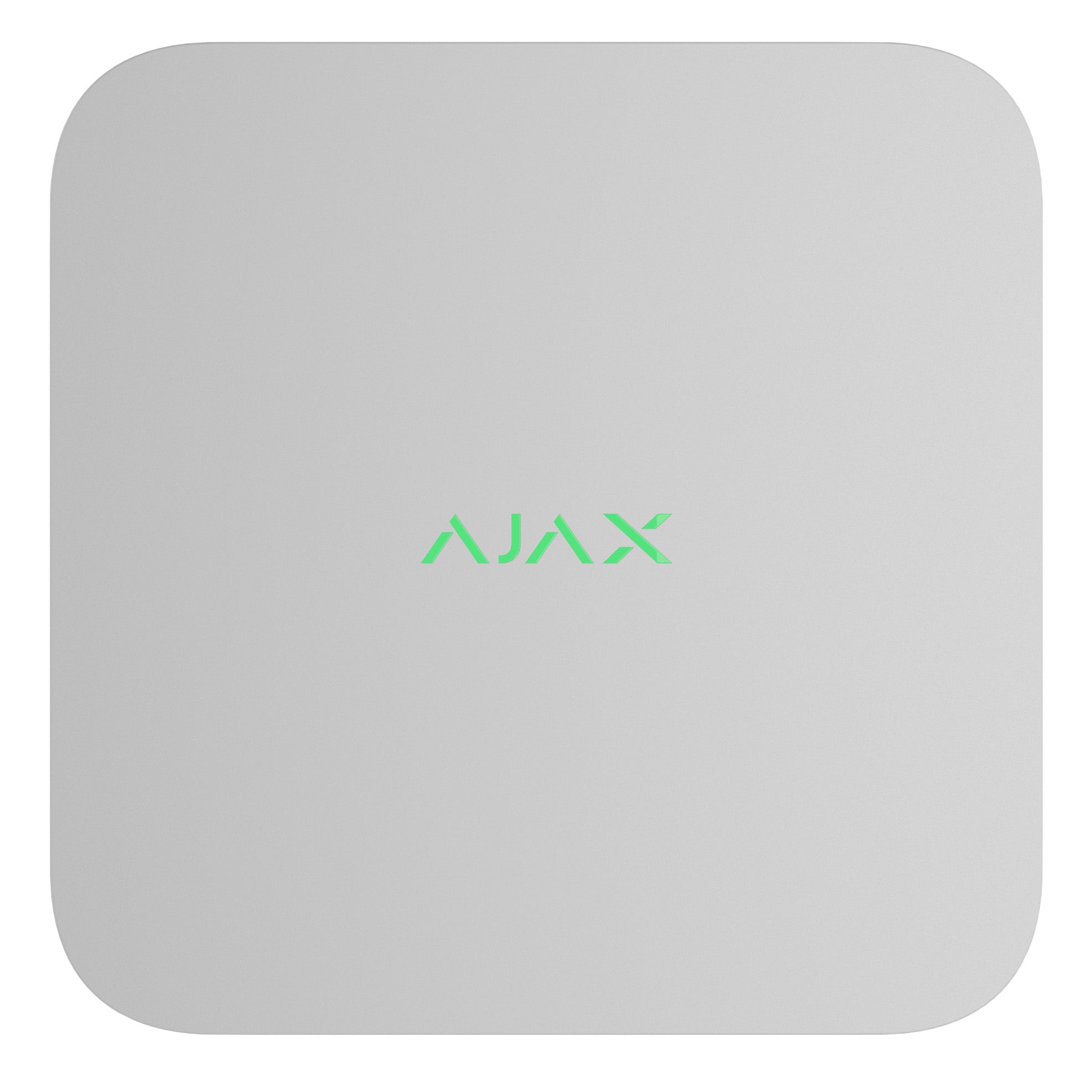 Ajax 8 Channel NVR WHITE, 100MB, 1 x HDD, 1 x 100M NIC, 1RU **NO POE / VGA / HDMI OR HDD INSTALLED**