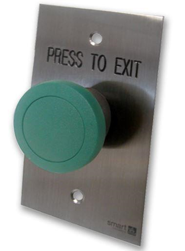Smart Innovations Stainless REX, Green Mushroom, Flat Standard GPO Plate