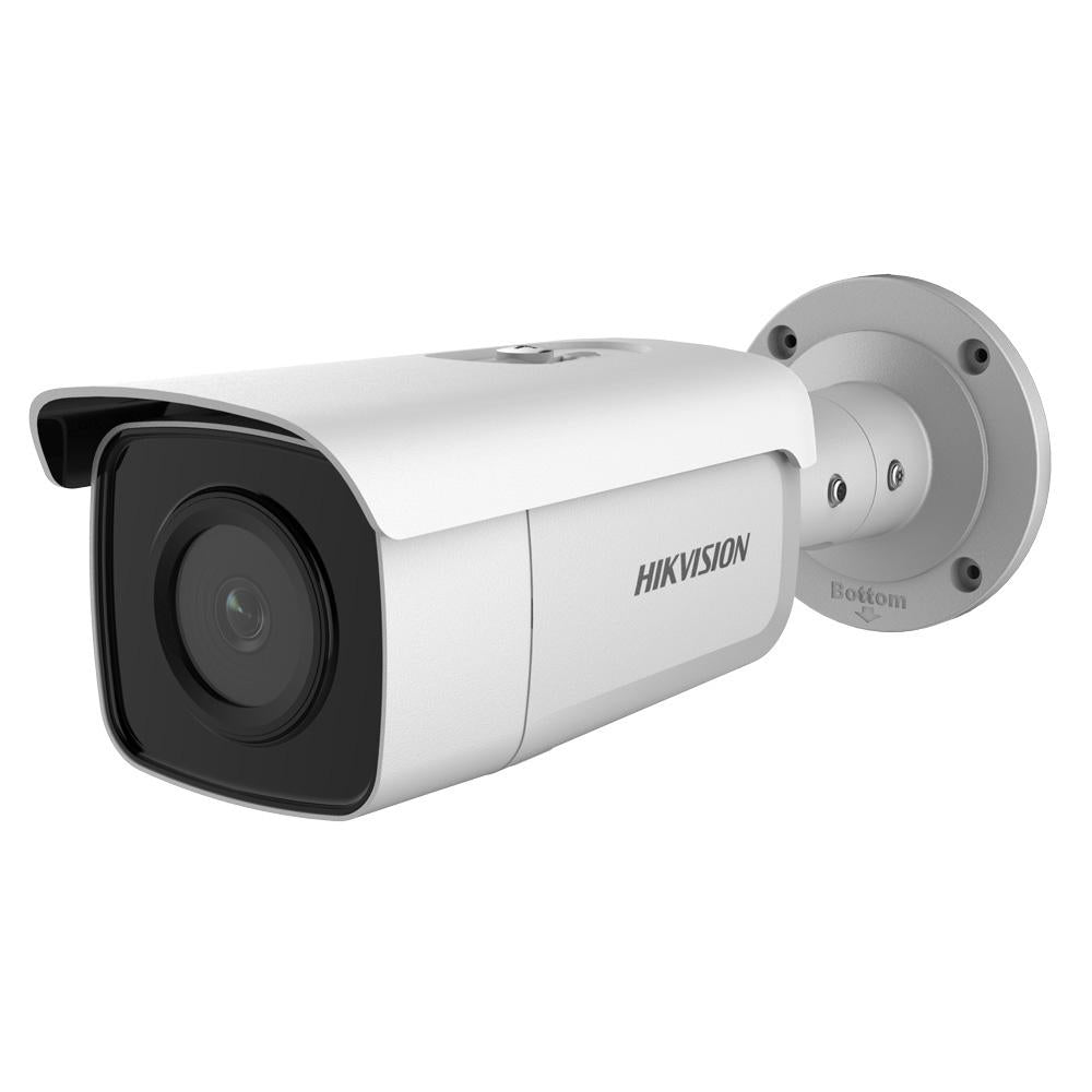 Hikvision 8MP IP Pro Series IR Bullet Camera, DarkFighter, AcuSense, Perimeter, Face Capture, 2.8mm, 120dB WDR, 60m IR, POE / 12VDC, IP67, MicroSD (Junction Box: DS-1280ZJ-S)