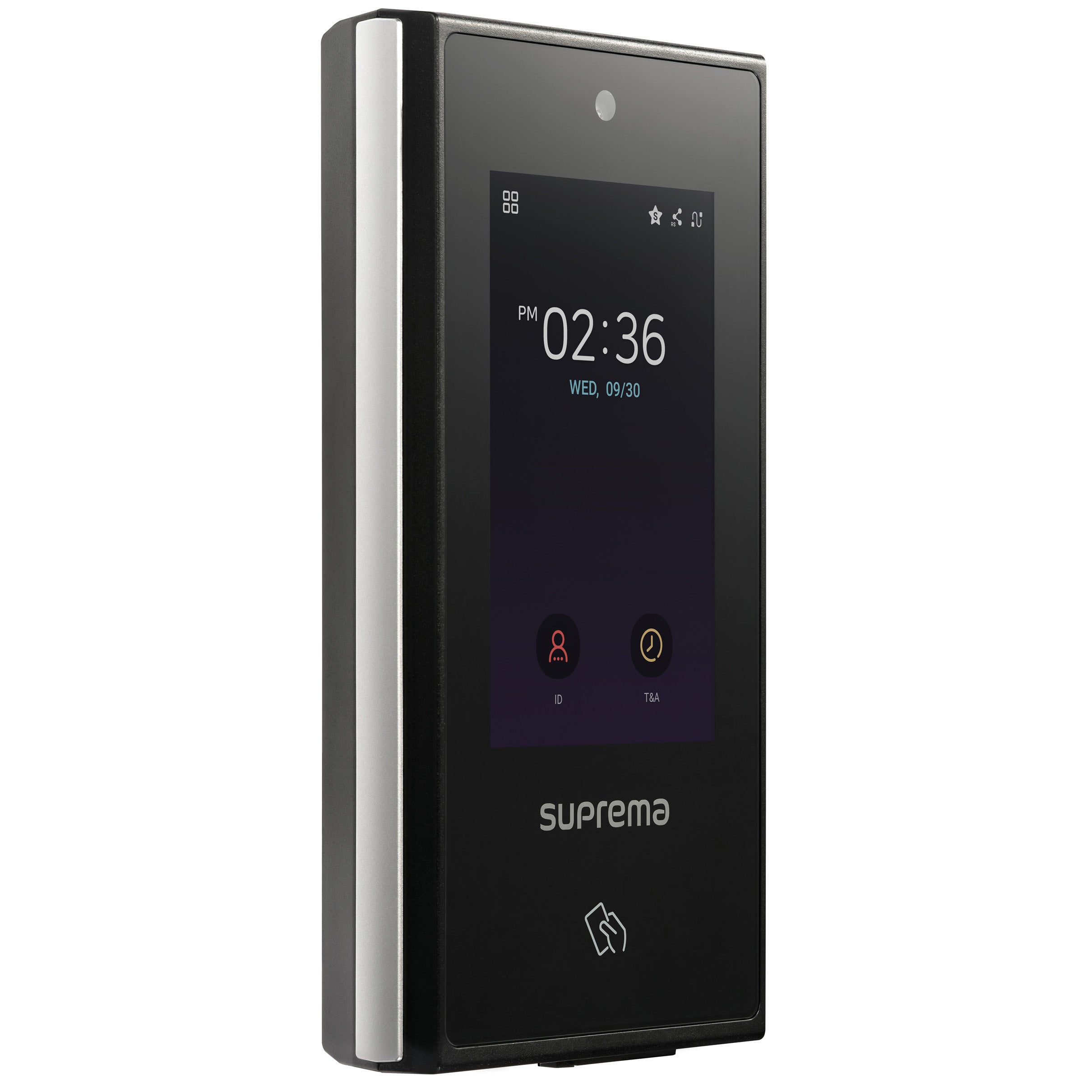 Suprema BioStar Air X-Station 2 Access Control Terminal, Digital Keypad, 4" Touch Screen, EM / MiFare / MiFare Plus / iCLASS / DESFire / Bluetooth Reader, Mobile App, 2MP, IP65, 12VDC ***SPECIAL ORDER 6-8 WEEK LEAD TIME***