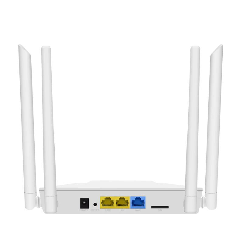 Wi-Tek 4G Indoor Modem Router With WiFi Up To 15M Range, 150Mbps, 1 x 10/100 Mbps WAN Port, 2 x 10/100 Mbps LAN Port **REQUIRES SIM CARD**